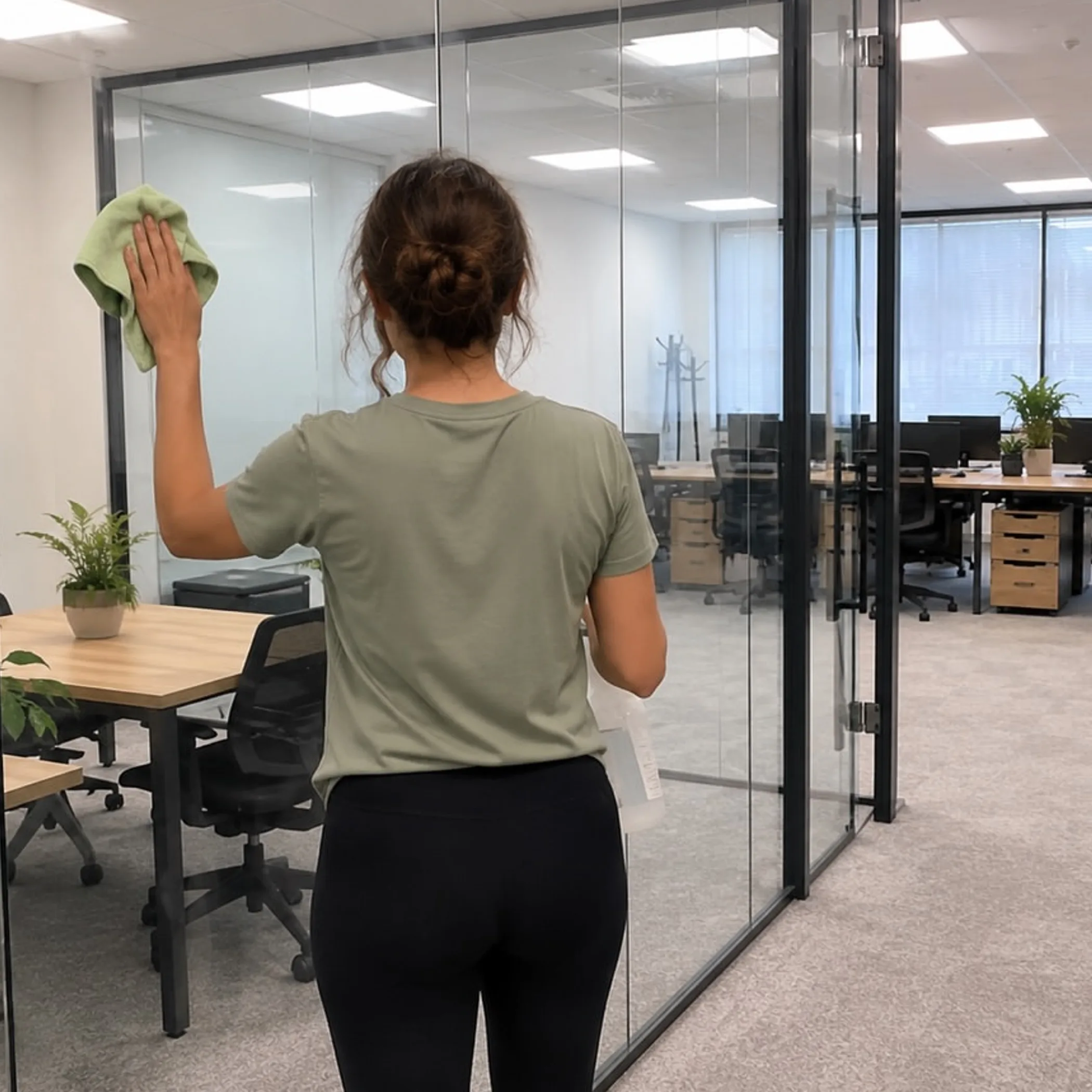 commercial eco-cleaning activity