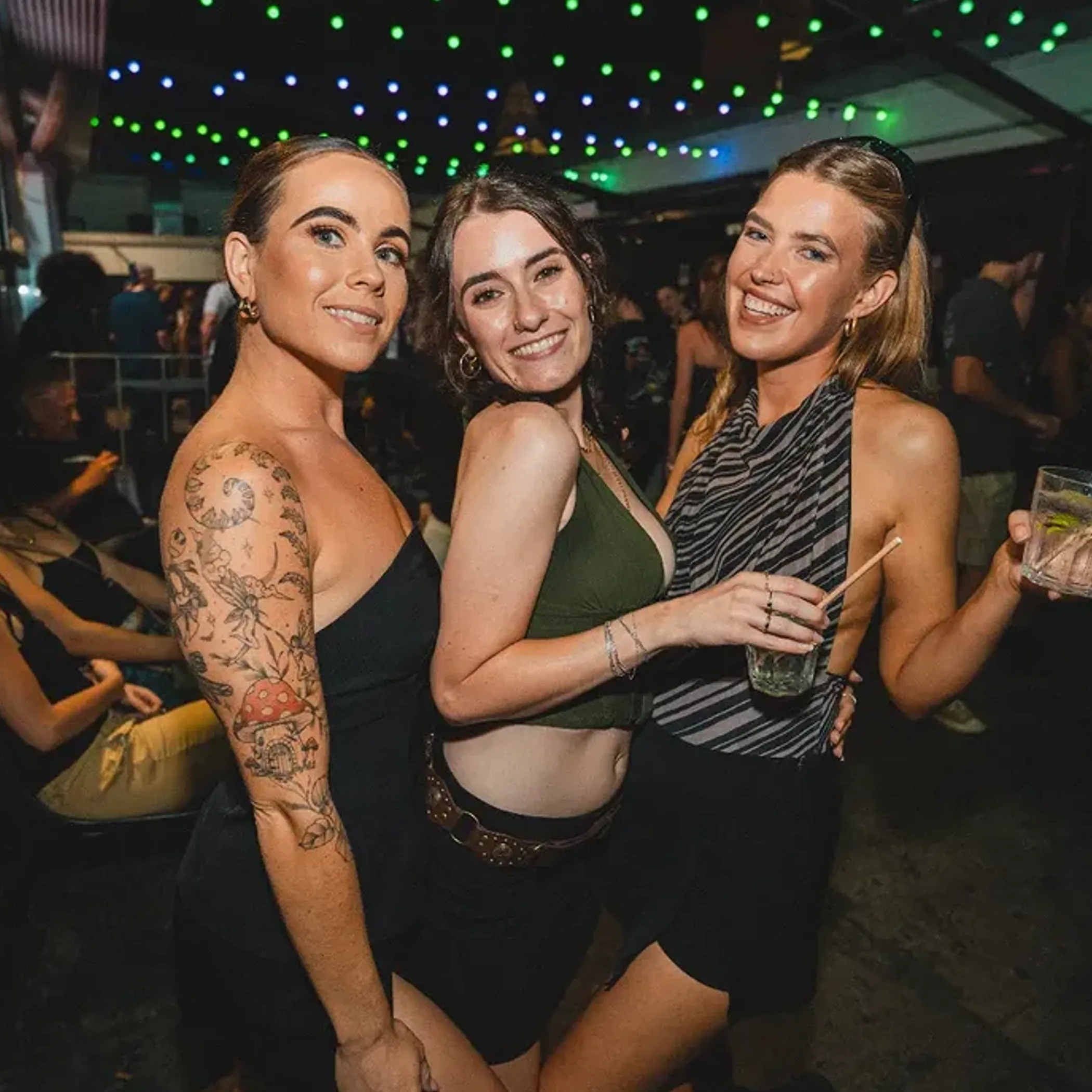 people enjoying nightlife in melbourne